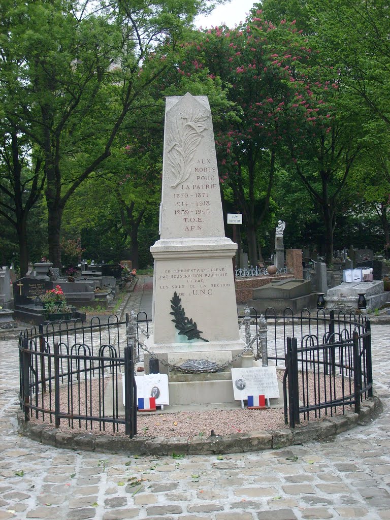 93-Bobigny monument aux morts, Дранси