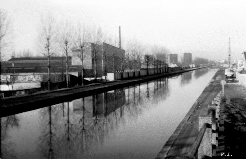 Bondy: le Canal de lOurcq., Ла-Курнье