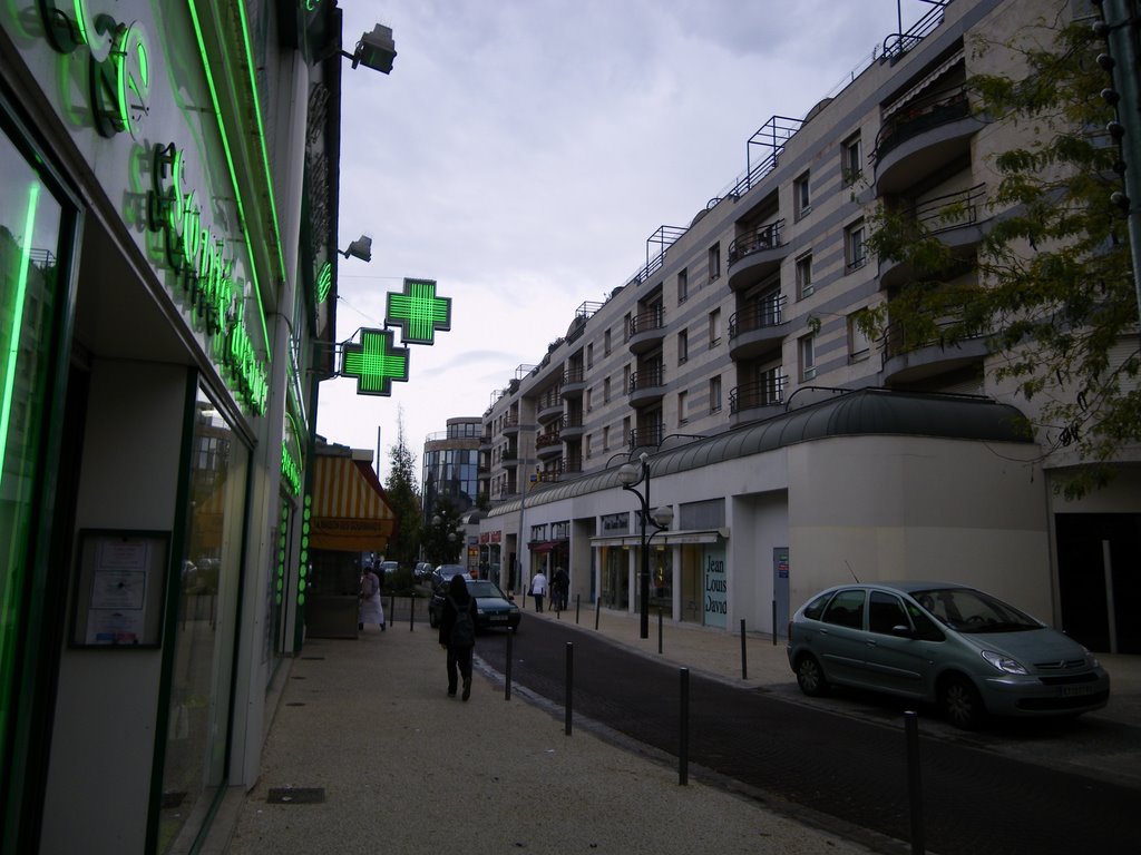 Aulnay sous bois - quartier centre gare, Ле-Бланк-Меснил