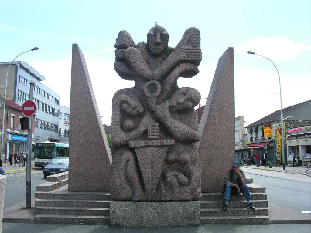 Monument de la Résistance, Обервилье