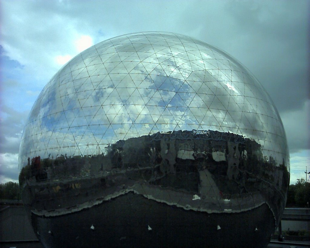 La Geode Imax, Parc de la Villette, Paris, Обервилье