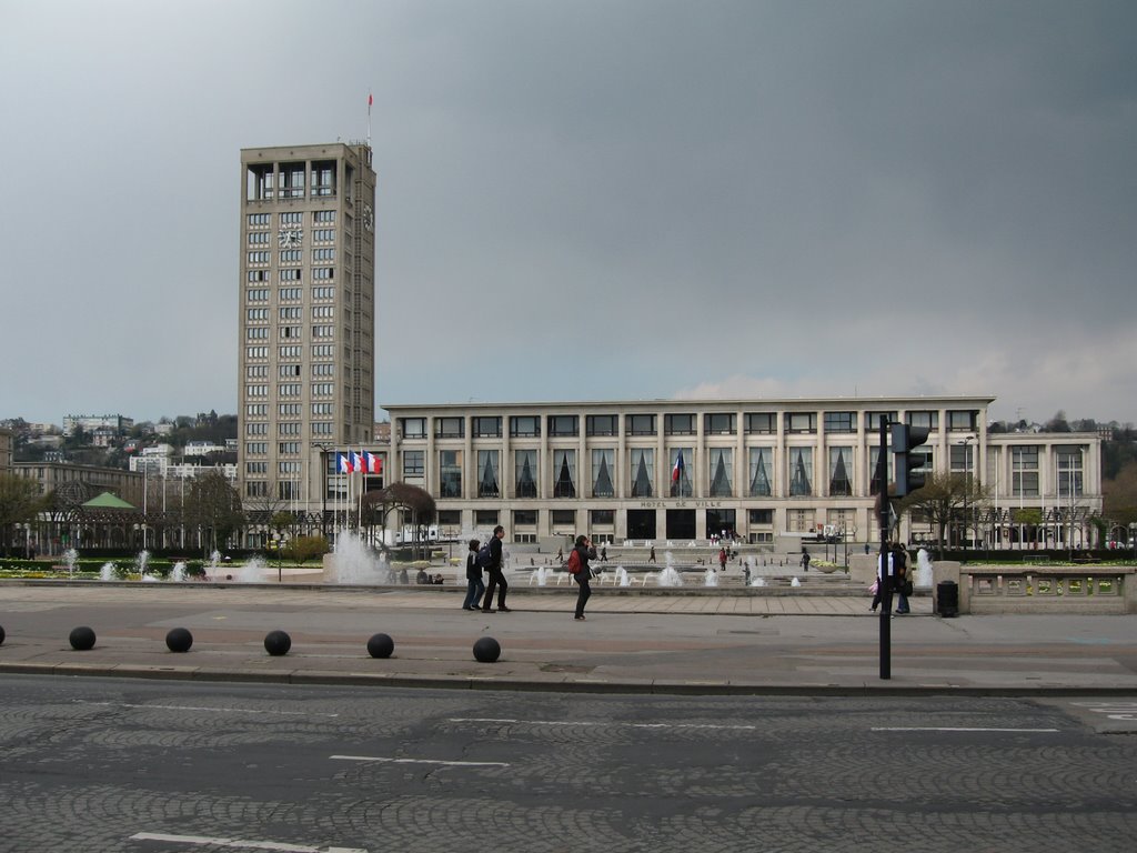 Le Havre - LHôtel de Ville, Гавр