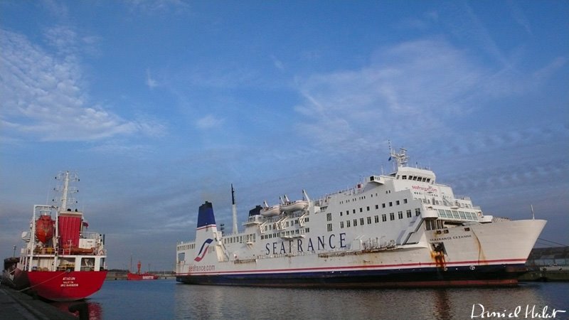 Ferries à quai - 210209 - Ferry docked, Дюнкерк
