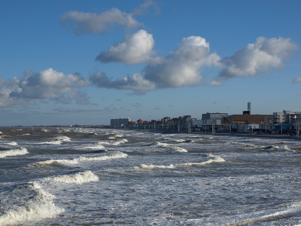 La mer du Nord, à Malo-les-Bains (Dunkerque), Дюнкерк