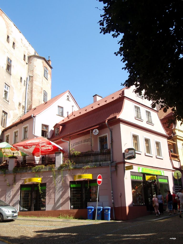 LIBEREC, CZ -  restaurace "NaStarém městě" - Liberec restaurant in the Old City ", Либерец