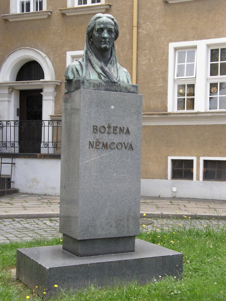 Božena Němcová - česká spisovatelka (Czech writer), Opava, Czech Republic, Опава