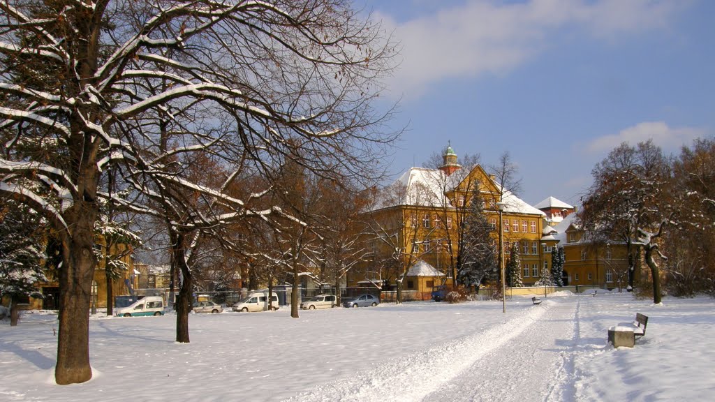 Prosinec v Opavě, 4 (December in Opava) - základní škola (primary school), Опава