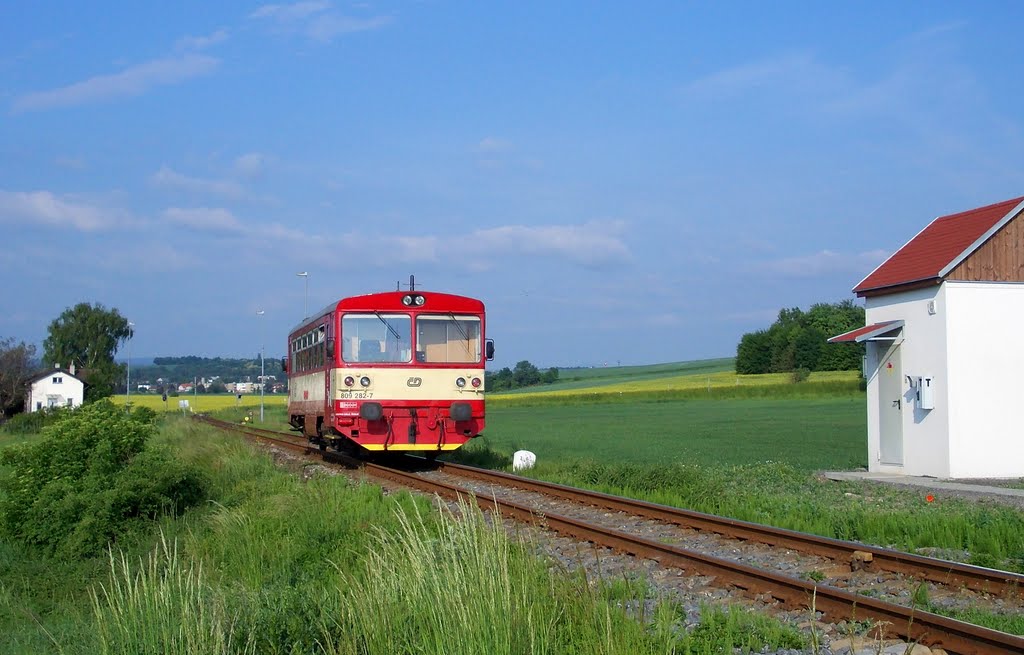 Vláček motoráček (Small diesel train), Опава