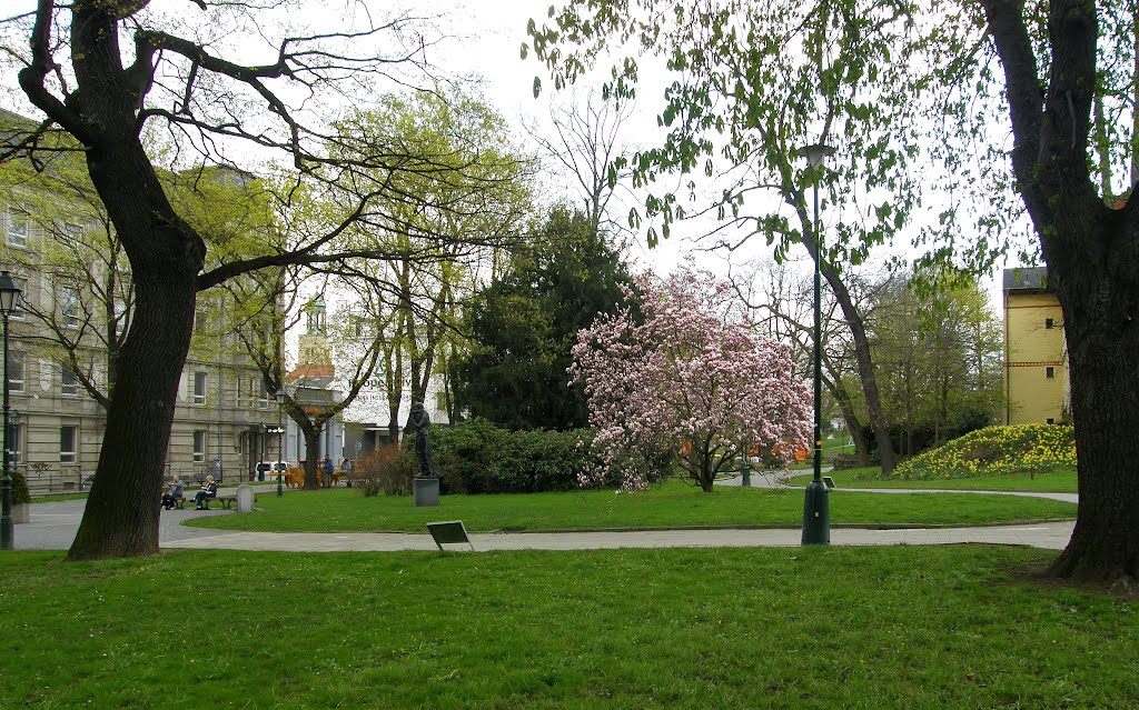 Opava - jarní barvy v parku (spring colors in the park), 1, Опава