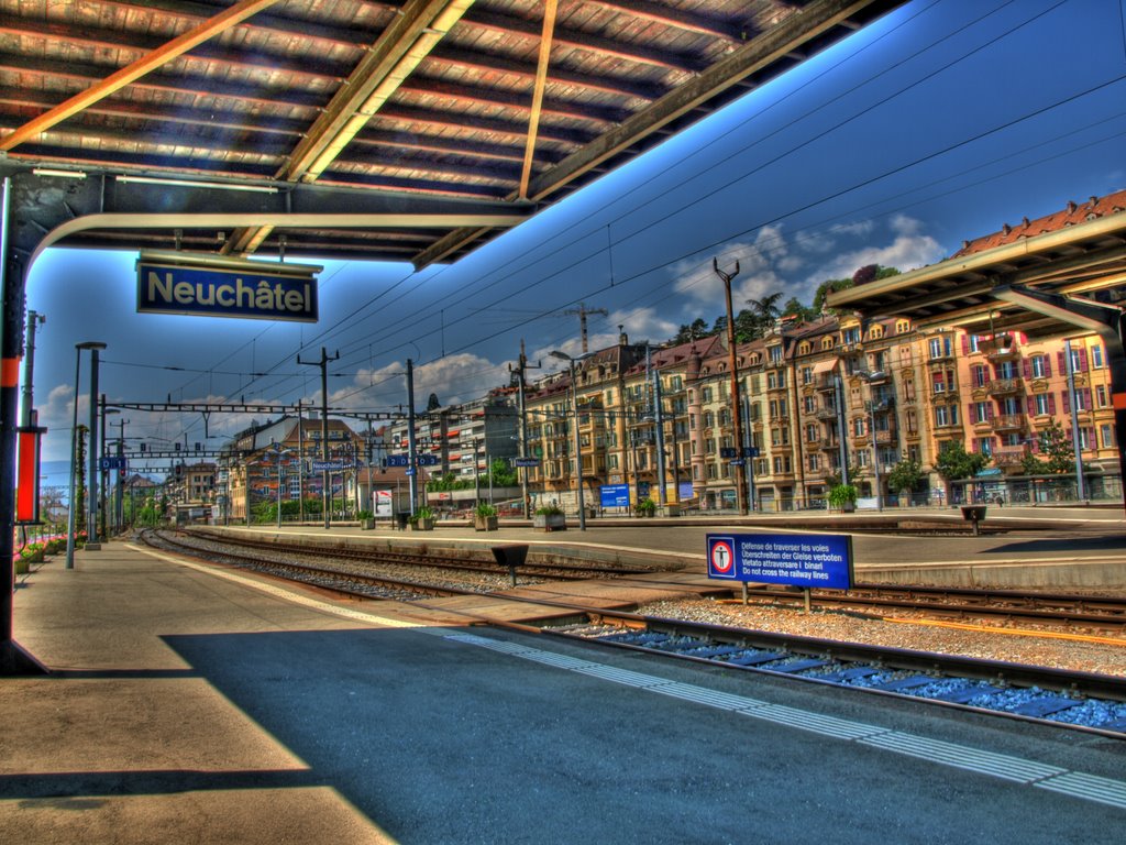 Neuchatel Gare HDR (8th May 2008) by www.swiss-pics.ch, Ла-Шо-Де-Фонд