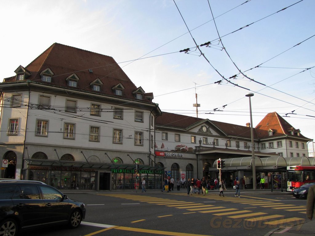 Fribourg, Railway Station, Ch, Фрейбург