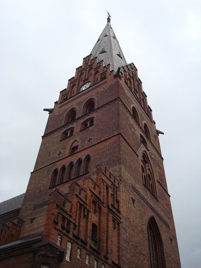 Torre da Igreja de St. Petri - junho de 2009., Мальмё