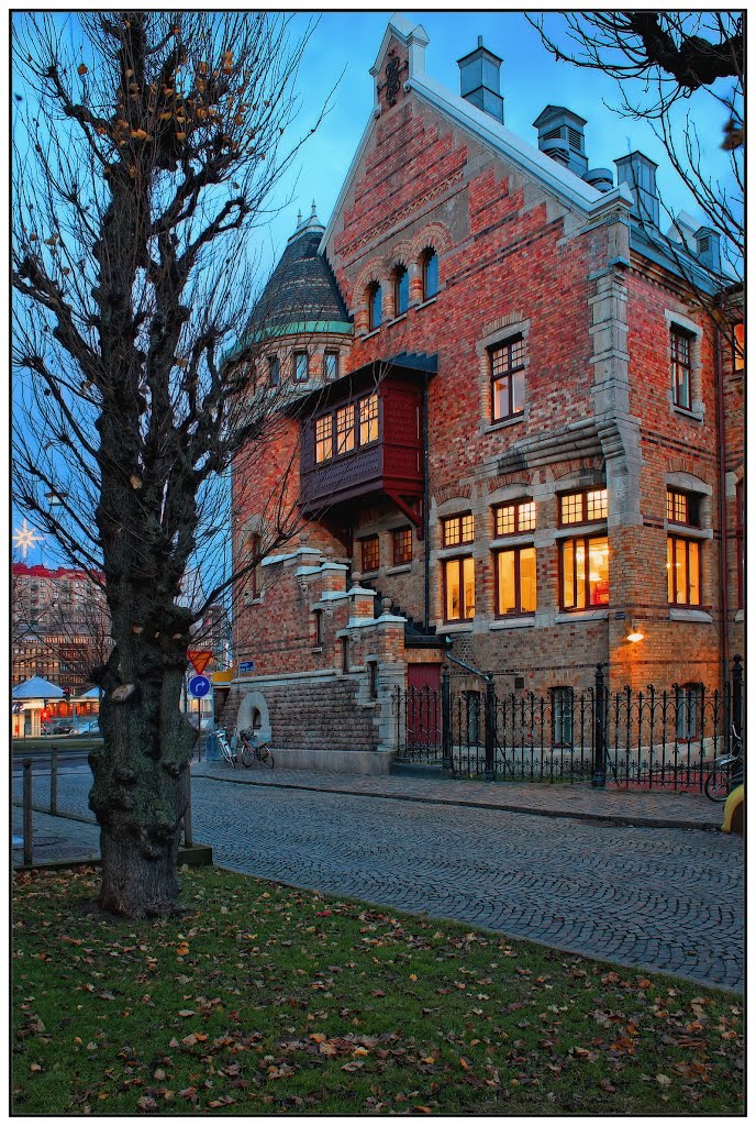 Allégården. Folk library. Gothenburg, Гетеборг