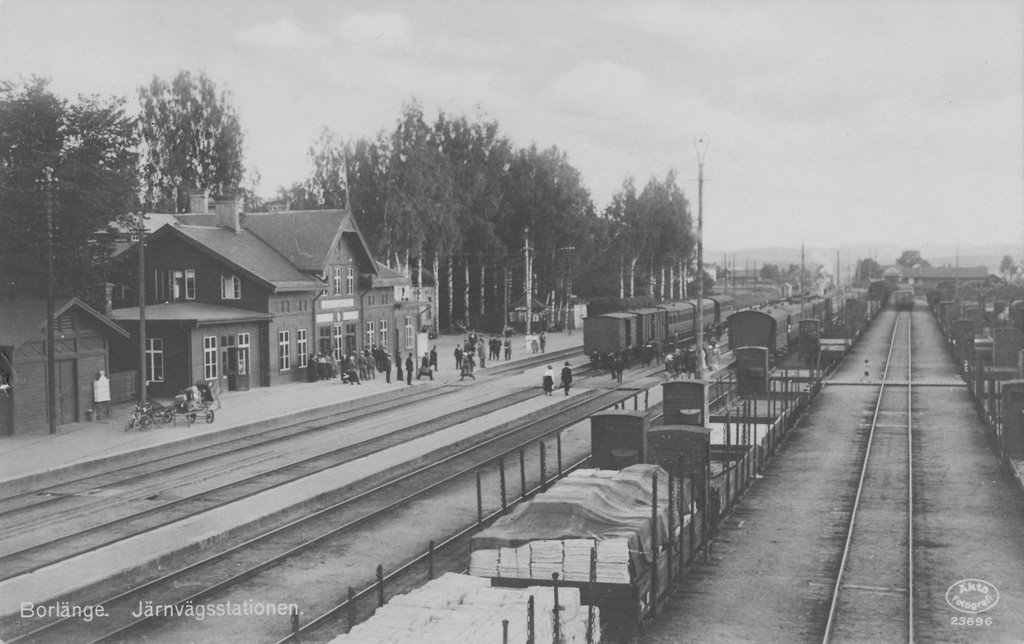 Borlänge gamla järnvägsstation, Бурлэнге