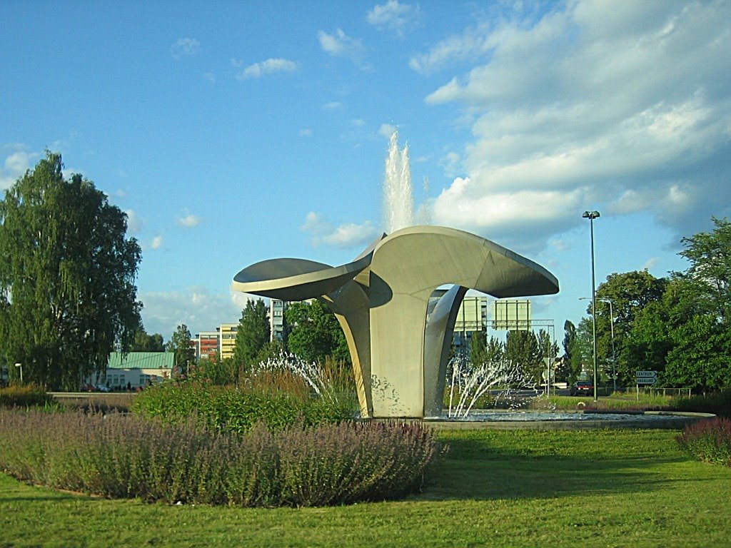 Borlänge Town, The Backa roundabout, Бурлэнге