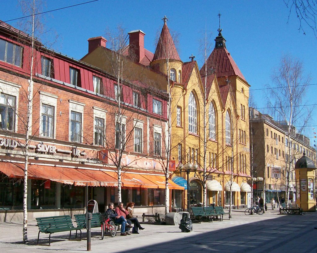 Storgatan by day, Лулеа