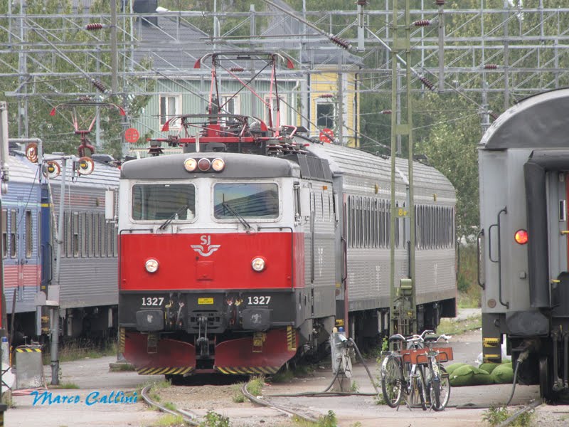 Treni in sosta a Lulea MC2009, Лулеа