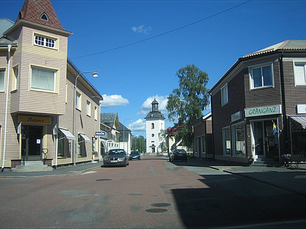 Church Street in Sveg, Свег