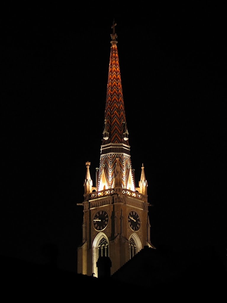Црквени торањ~~~Church tower, Нови-Сад