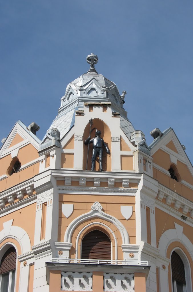 Novi Sad - The "Iron Man" building 1908., Нови-Сад