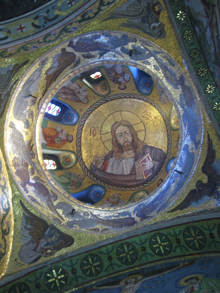 Beograd - St.Petka Church - Mosaic (author Đuro Radlović 1983), Белград