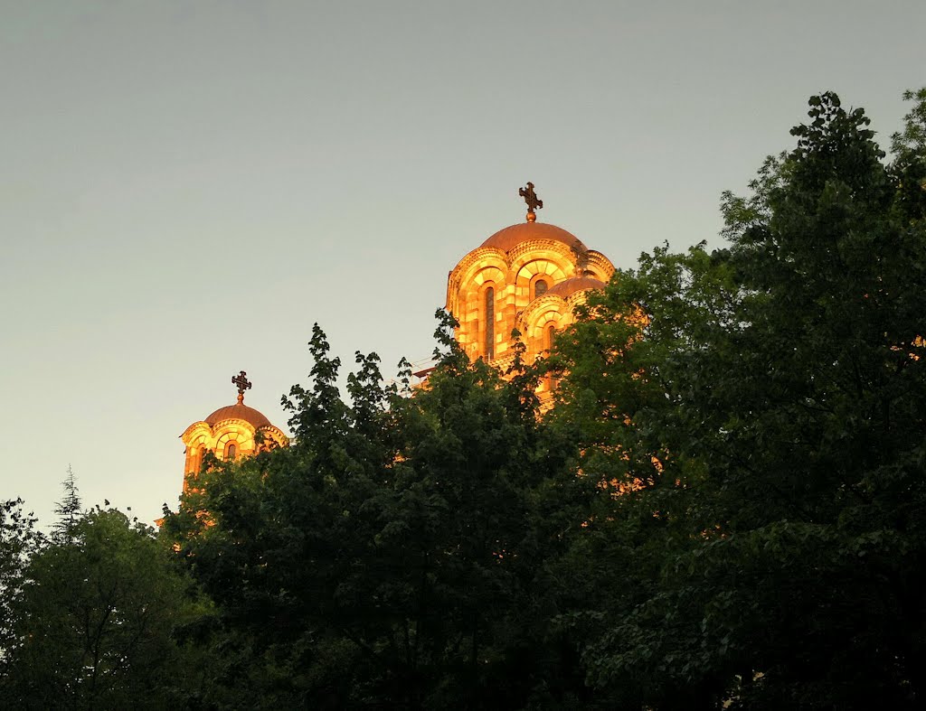 Predvecerje u Beogradu-crkva Svetog Marka, Белград