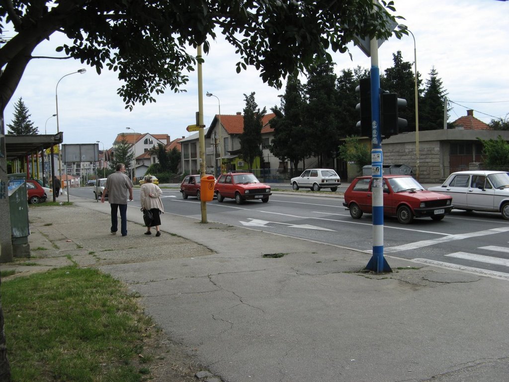 Kragujevac, ulica Bulevar Kraljice Marije, Крагуевач