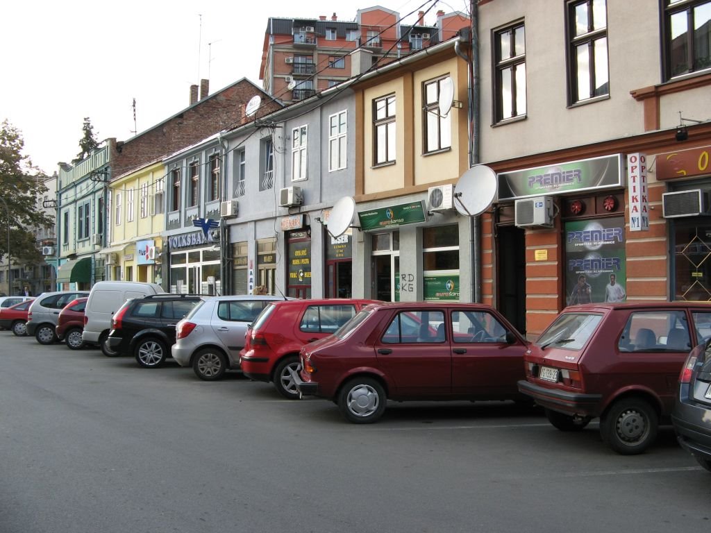 Kragujevac, ulica Kralja Petra I, kladionica Premier i Euro Šansa, Крагуевач