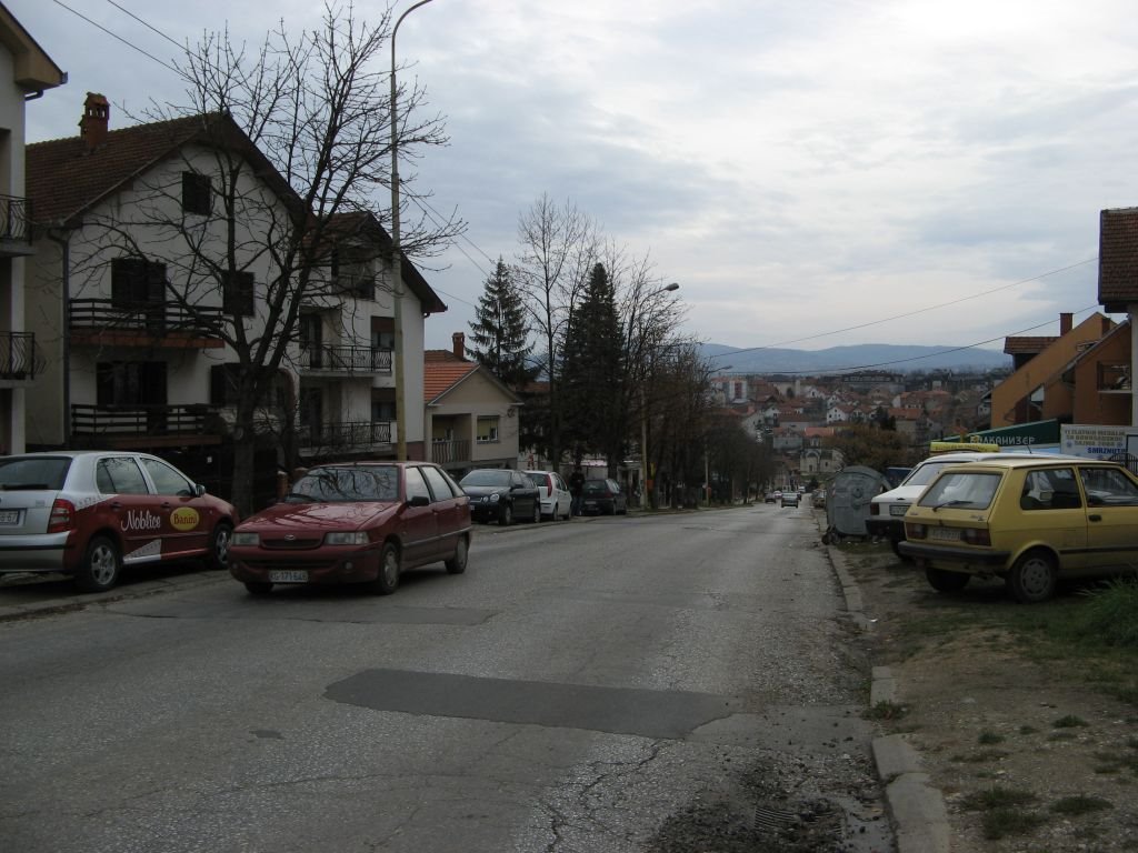Kragujevac, ulica Bosanska, Крагуевач