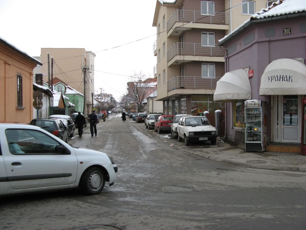 Kragujevac, ulica Janka Veselinovića, Крагуевач