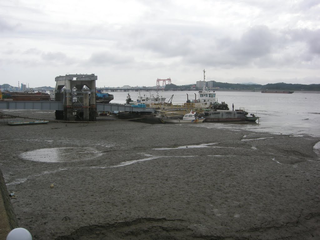 군산내항 부잔교 - 1 (Floating platform at the inner port of Gunsan), Кунсан
