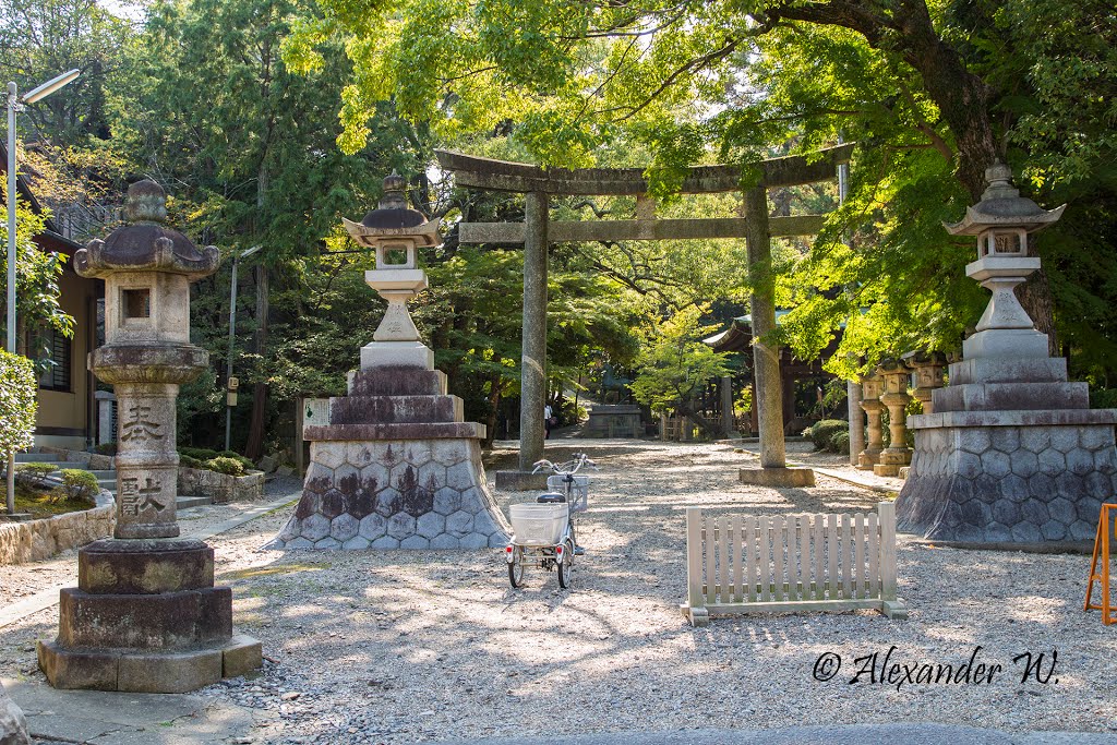Rokusho jinja (六所神社) Gate, Оказаки