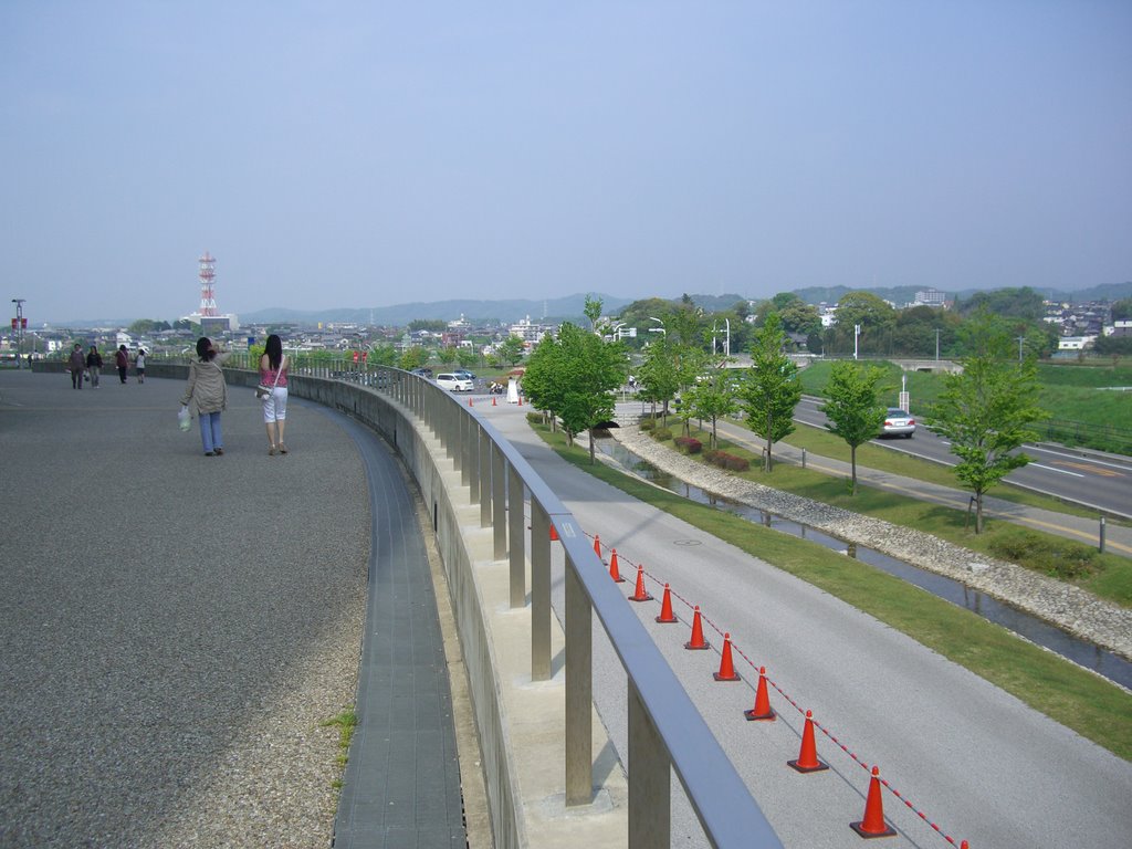 Toyota Stadium entrance road, Toyota-shi, Aichi-ken, Japan, Тойота