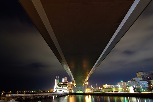 Aomori Bay Bridge, Гошогавара