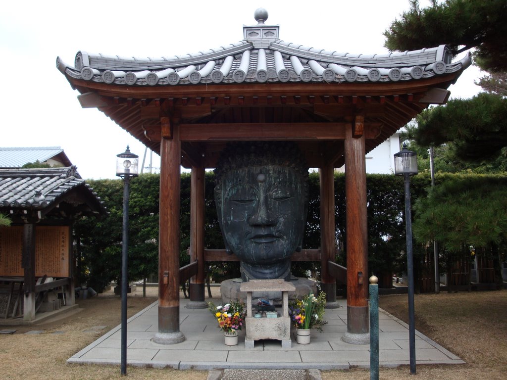 Muryoko-ji temple 無量光寺 首大仏, Вакэйама