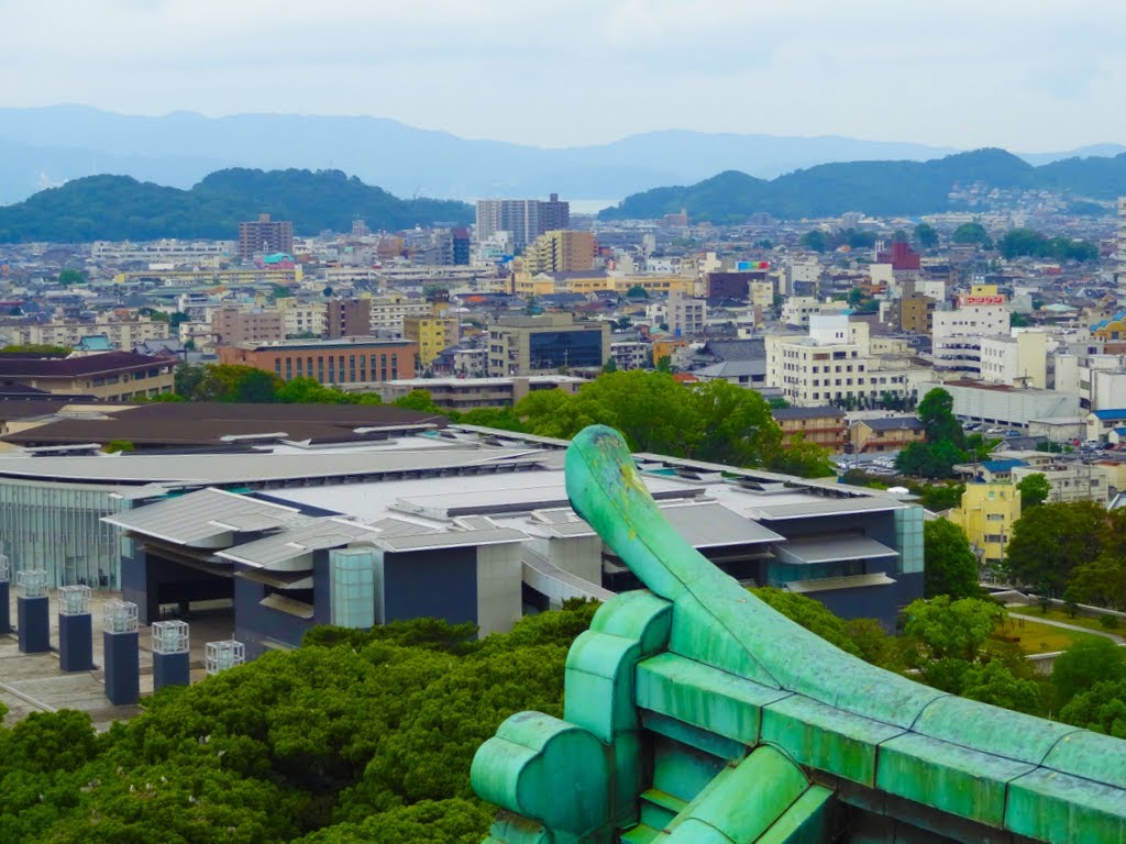 和歌山城天守閣 , View from the tower of Wakayama Castle, Вакэйама
