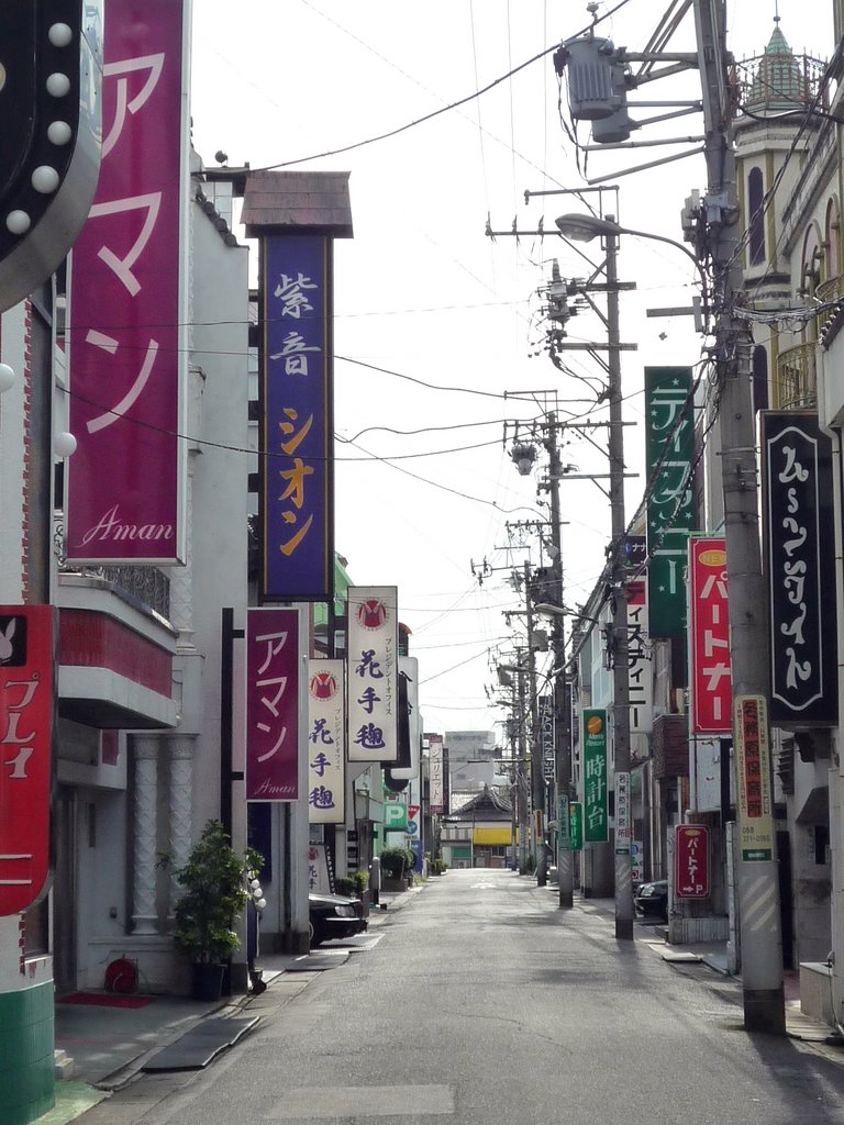 Kanazuen red-light district 金津園, Гифу