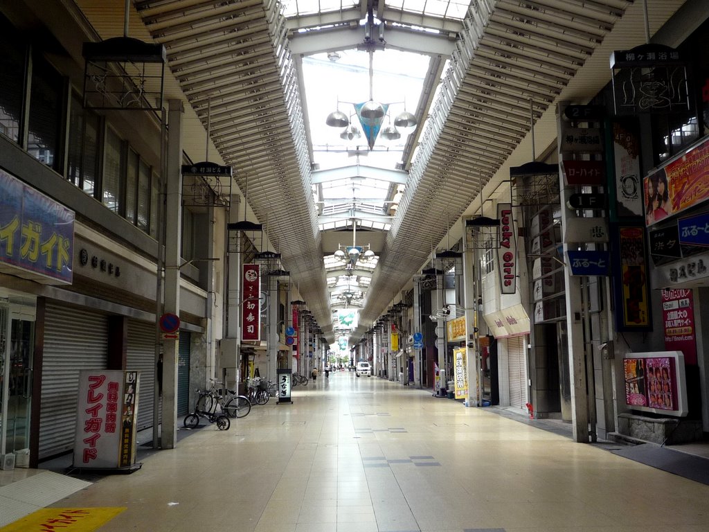 Nishi-Yanagase Shopping Street 西柳ヶ瀬商店街, Гифу
