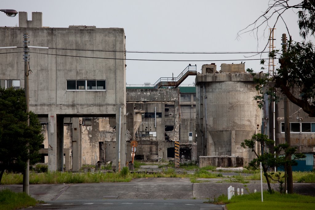 Factory site in Takahagi City, Китаибараки