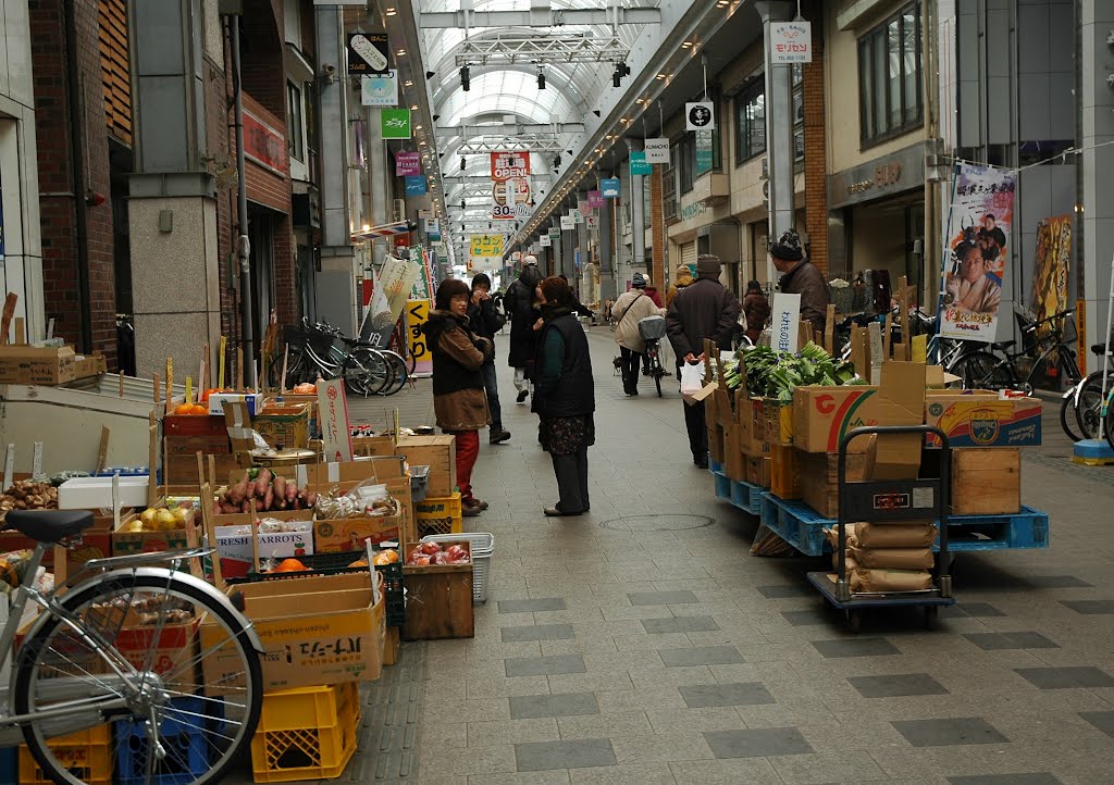 肴町(11.3.19)Sakanacho shopping arcade, Мориока