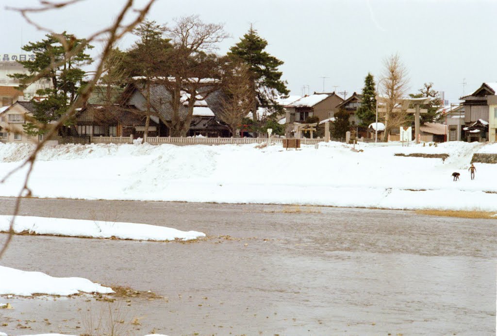 1977.01 犀川神社, Каназава