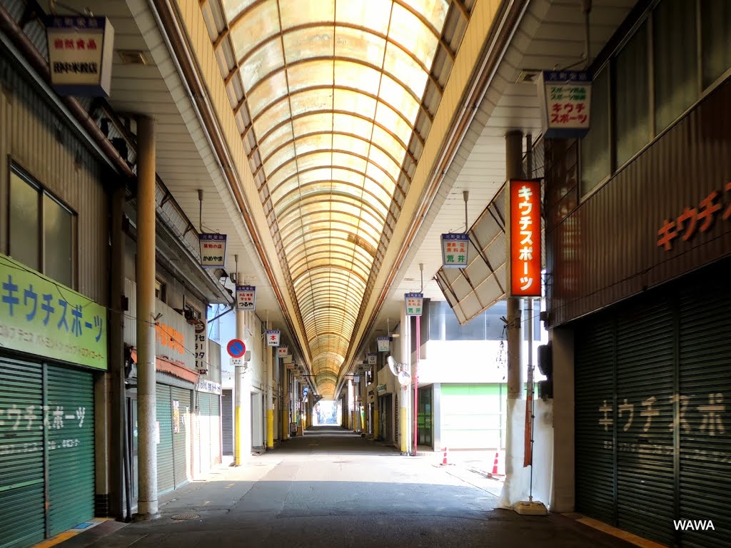 元町栄筋商店街（香川県坂出市）, Сакаиде
