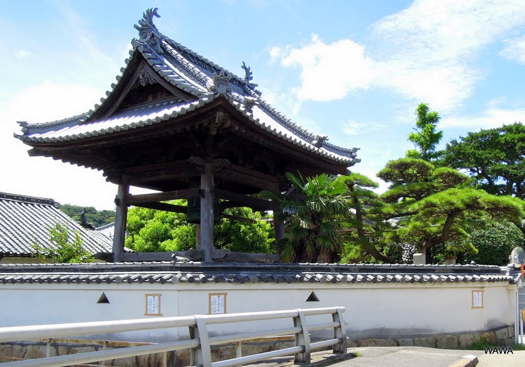 Utazu-cho, 香川県宇多津町の西光寺, Сакаиде