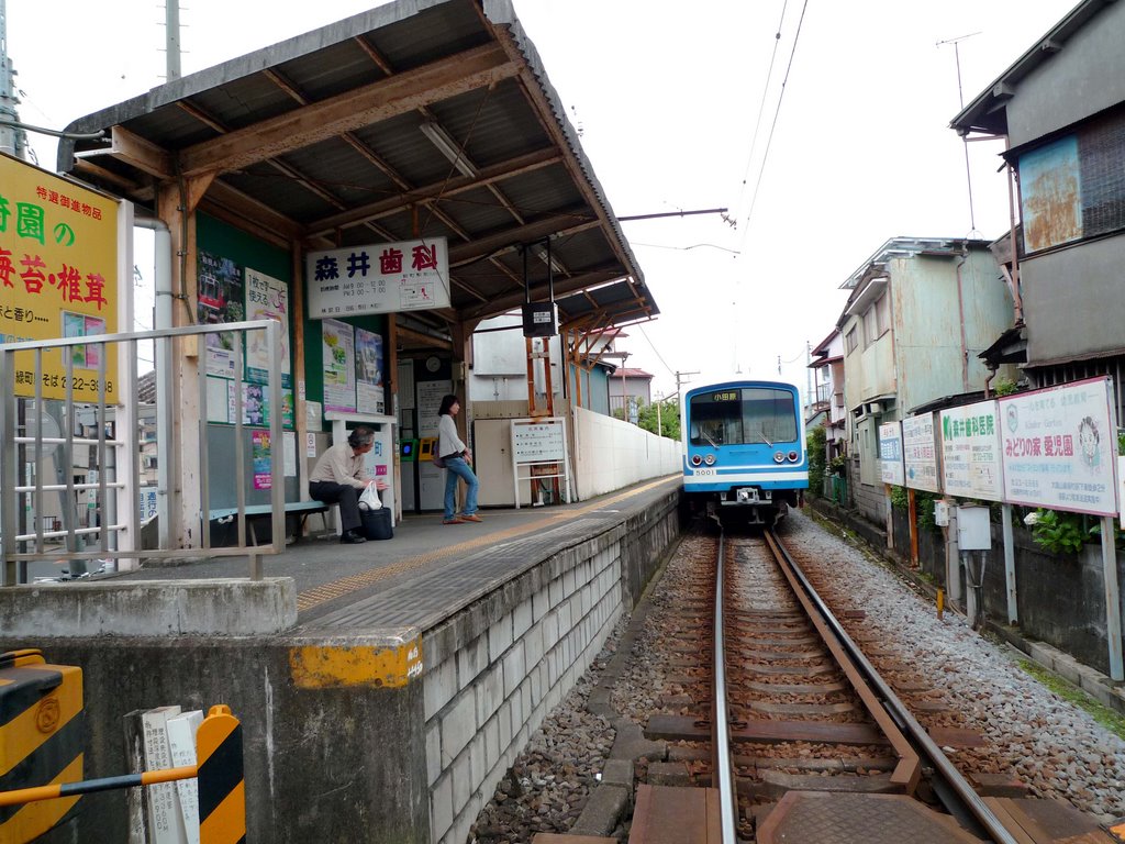 伊豆箱根鉄道緑町駅(Izu-Hakone railway Midorityou stn.), Одавара