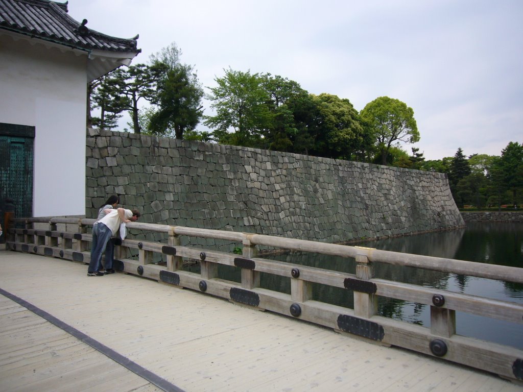 二条城　本丸櫓門Nijo castle, Киото