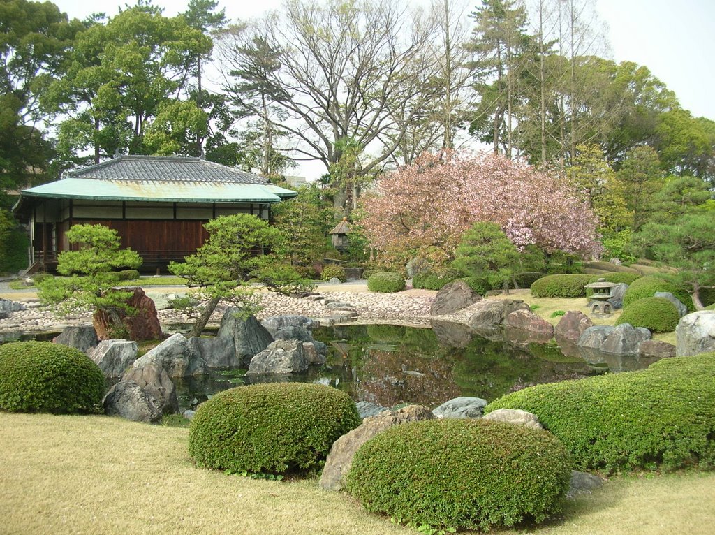 Nijo Castle gardens, Киото
