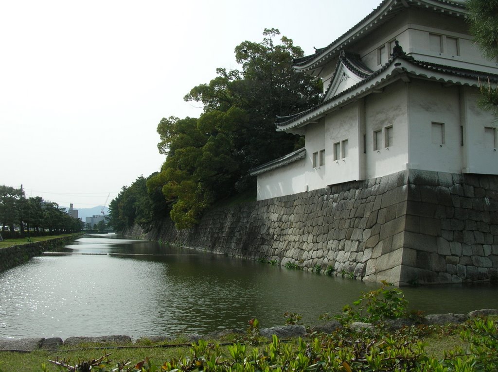 Nijo Castle moat, Маизуру