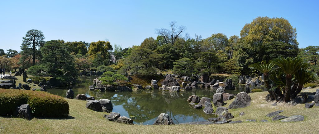 Nijō castle garden, Уйи