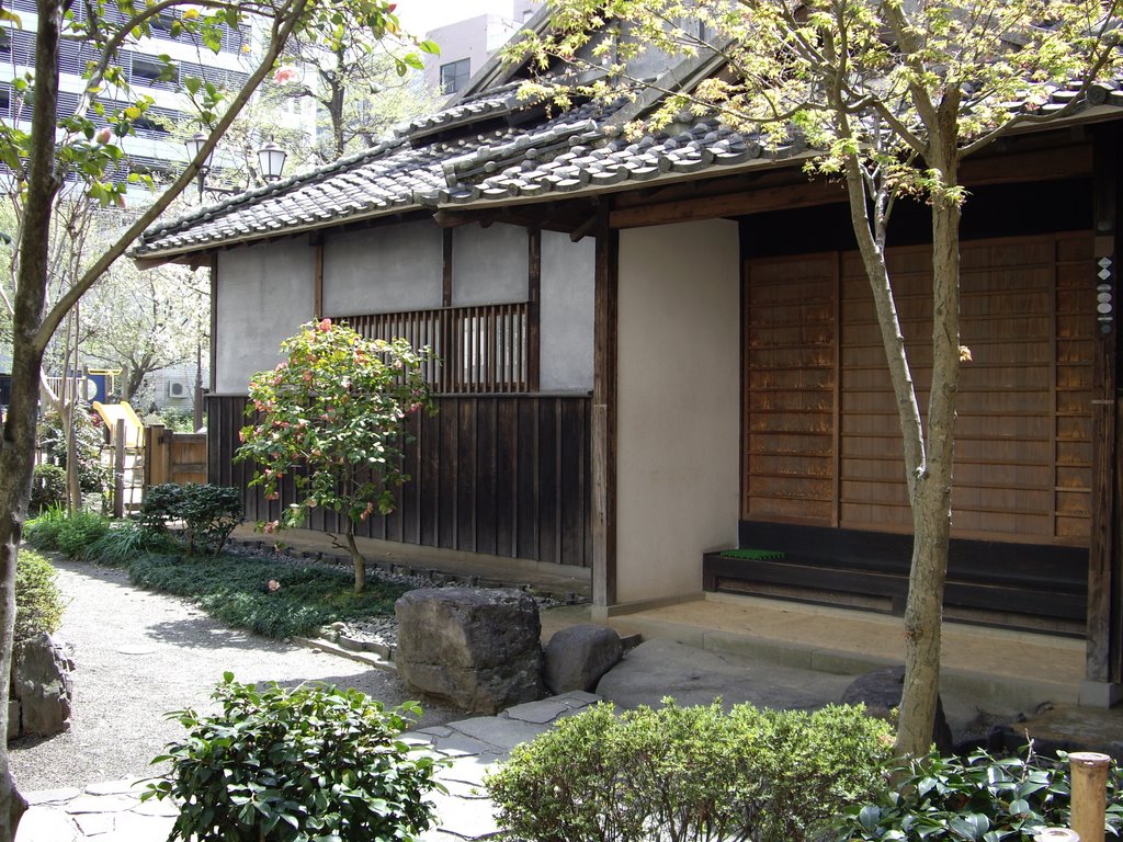 Lafcadio Hearn House, just behind Tsuruya near Shimotoori, Kumamoto City, Кумамото