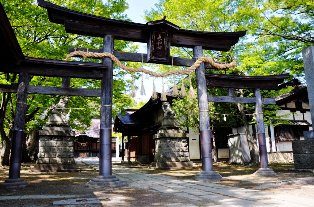 美和神社 三つ鳥居, Матсумото